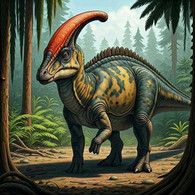parasaurolophus